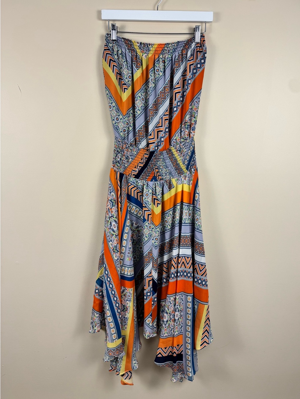 Ramy Brook Silk Printed Straess Dress